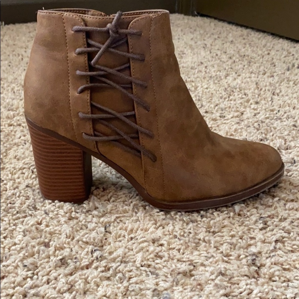 Brown booties